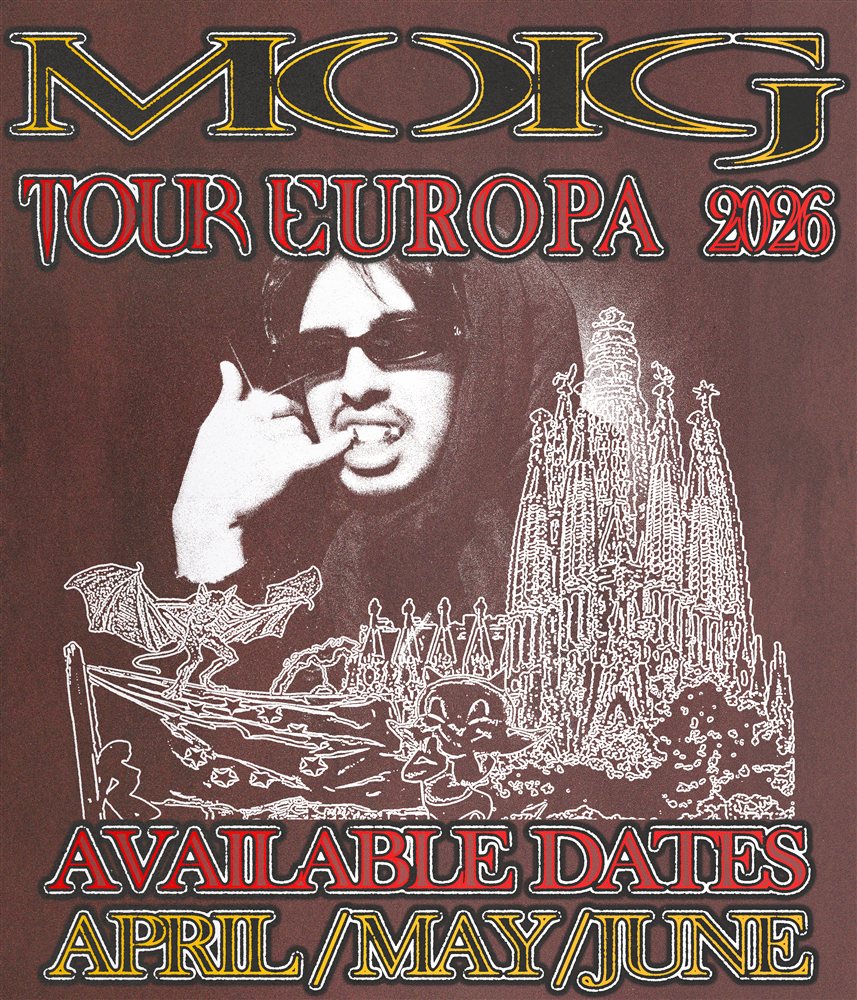 MOIG — Tour Europa 2026 flyer